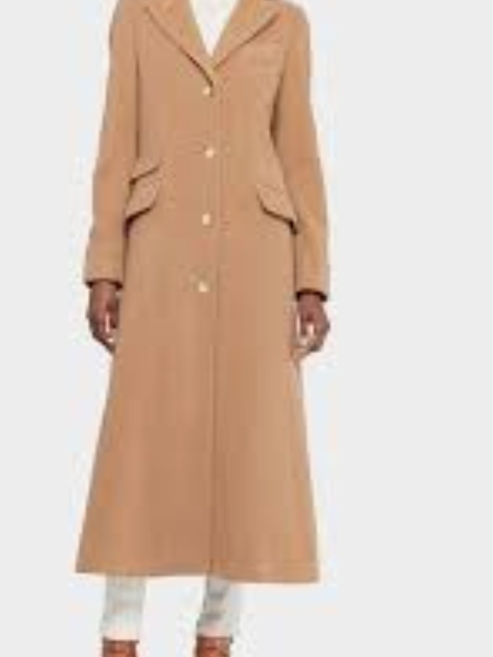 Ralph Lauren Camel Maxi Coat Dress